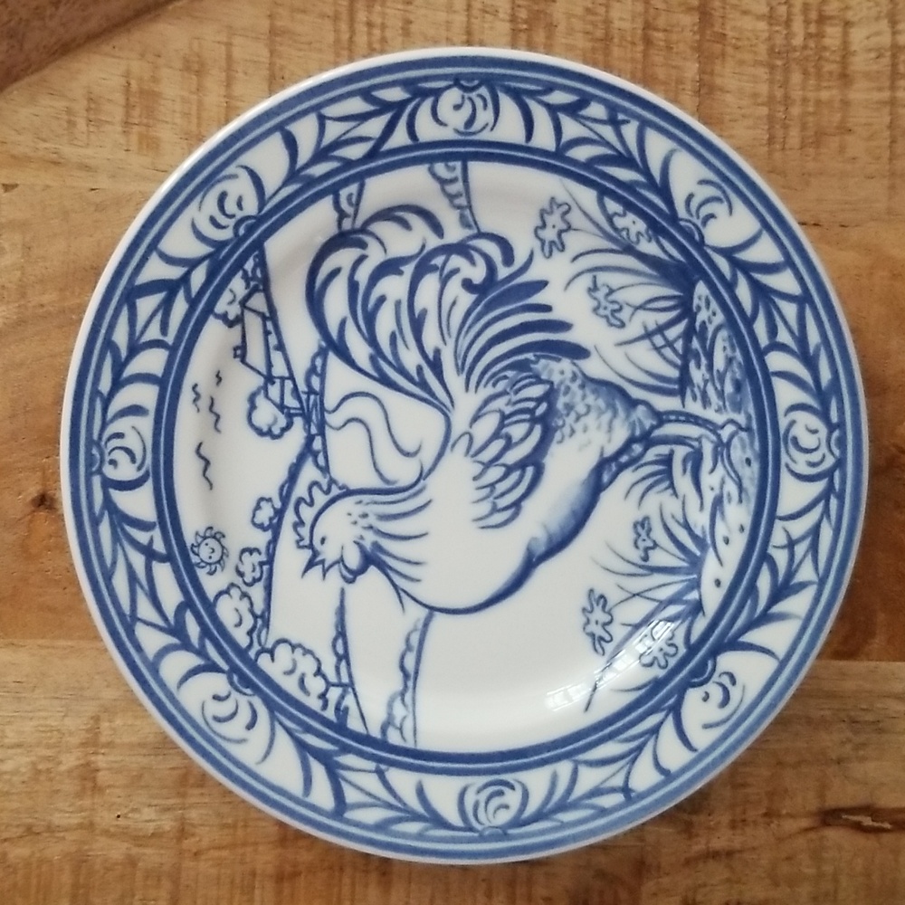 Vintage Williams Sonoma Brittany Salad Plates set of Six - Picture 5 of 15